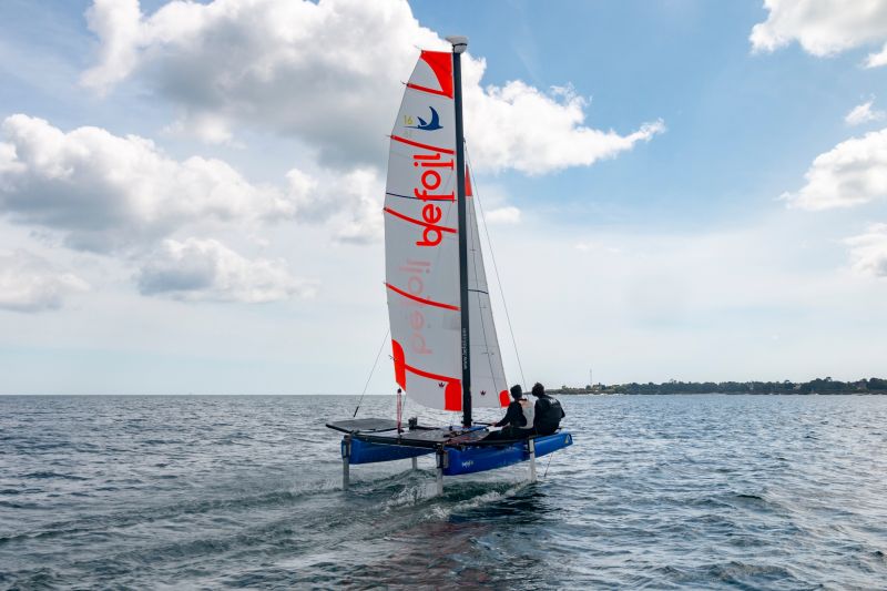 catamaran a foil