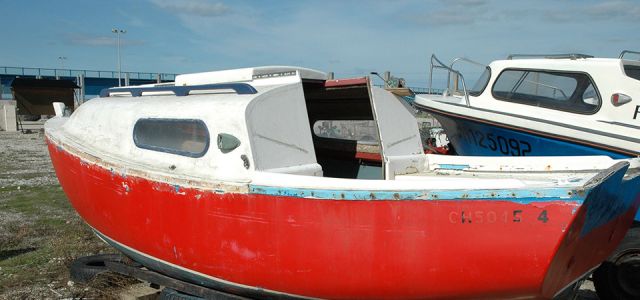 Bateau abandonné