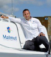 Fabrice Amedeo, skipper Newrest – Matmut