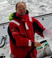 Francis Joyon retour à Brest après le Jules Verne