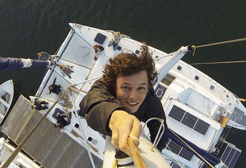 Corentin de Châtelperron a largué les amarres pour l'aventure Nomade des Mers