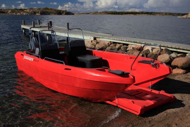 Bateau Multi à porte basculante Gamme Etelium