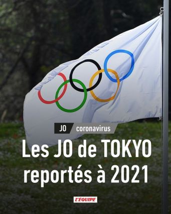 Les Jeux Olympiques reportés en 2021