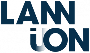 Logo ville lannion bleu padding