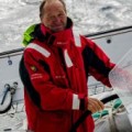 Francis Joyon retour à Brest après le Jules Verne