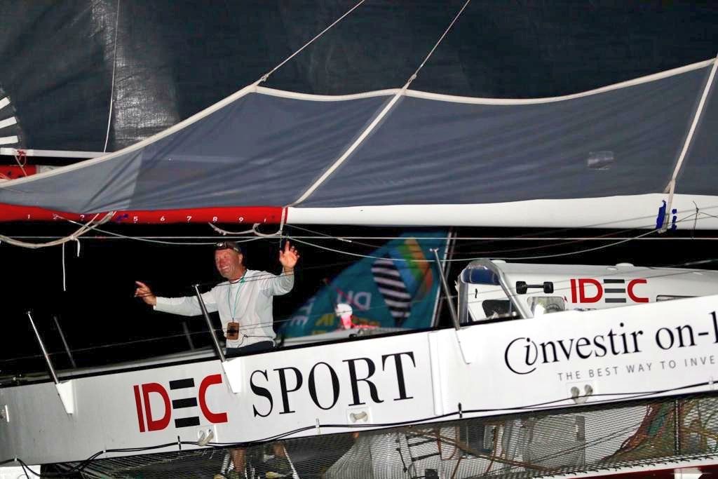 Victoire de Francis Joyon à bord de son IDEC Sport