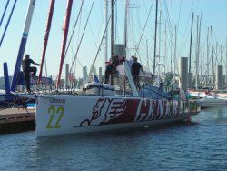 Equipé par Grec Marine - vendée globe 2008