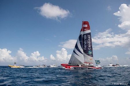 Vainqueur Route du Rhum 2014, catégorie Multi 50