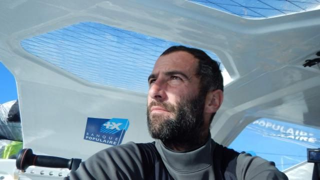 Vendee globe armel le cleac h frappe un tres grand